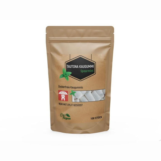 Xylit Kaugummi – zuckerfreier Kaugummi mit Pfefferminz 100 Stk.